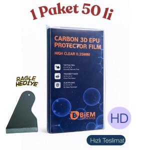 BİEMTEK Nano Şeffaf Repaır 120*180mm Paket 50 li  (0.25mm Kalın )