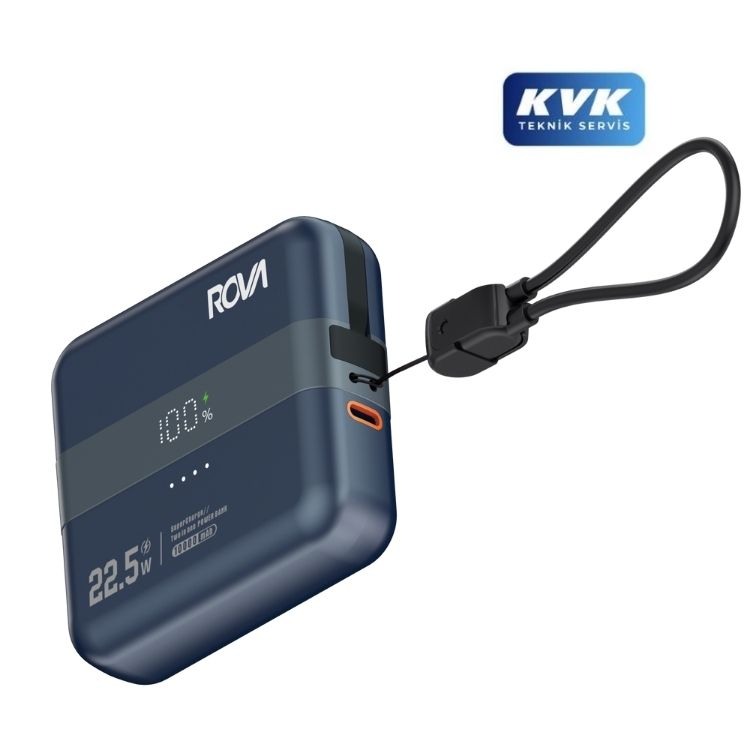 Rova PWS631M Powerbank ve Taşınabilir Şarj Cihazı - 10000 mAh