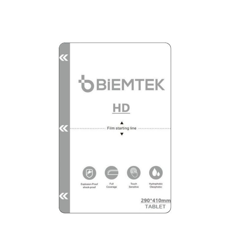 BİEMTEK Nano Şeffaf Tablet 16 inc Paket 50 li